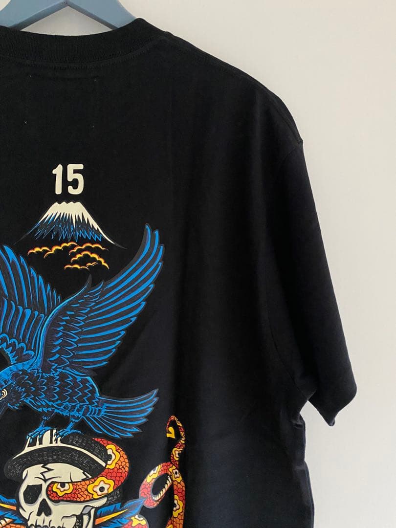 新品未使用　CHALLENGER ×CROSSOVER Tシャツ L ブラック