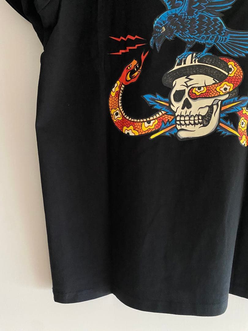 新品未使用　CHALLENGER ×CROSSOVER Tシャツ L ブラック