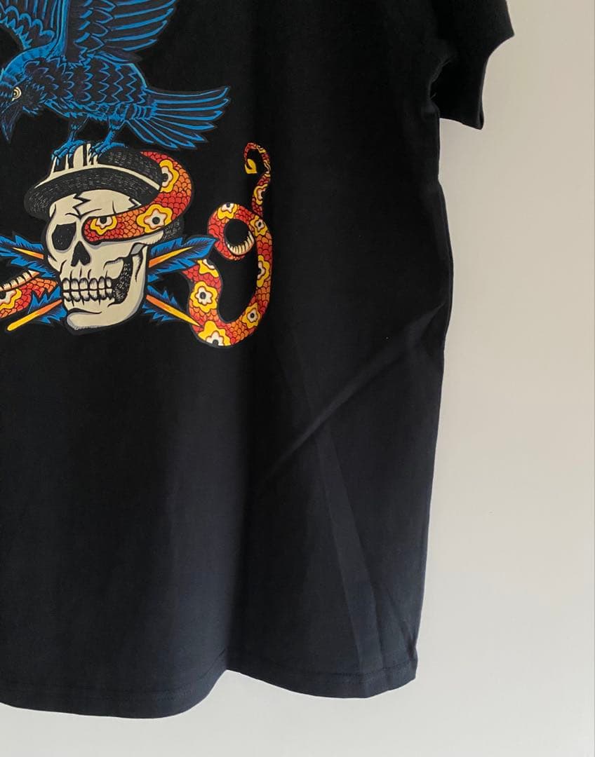 新品未使用　CHALLENGER ×CROSSOVER Tシャツ L ブラック