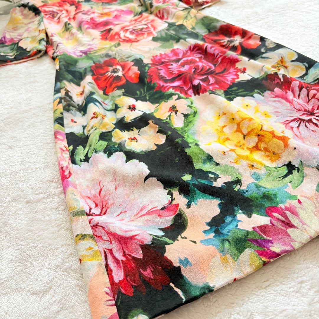 近年モデル　美品　ドルチェ&ガッバーナ 花柄ワンピース 36 フローラル