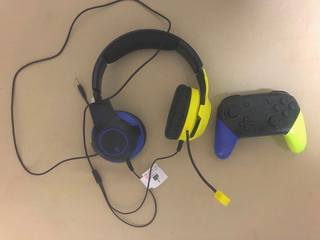 Switch プロ コントローラー スプラトゥーン3 エディション ヘッドセット