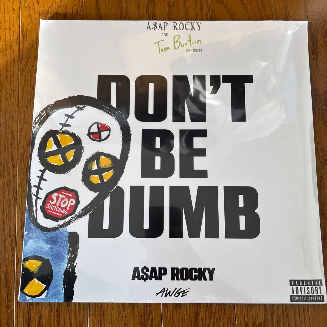 A$AP ROCKY - DON’T BE DUMB DUMMY サイン付きLP