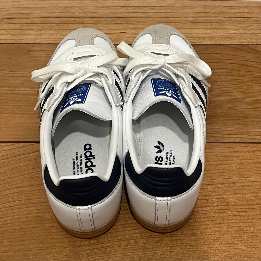 adidas Samba ホワイト/ネイビー SAMBA OG