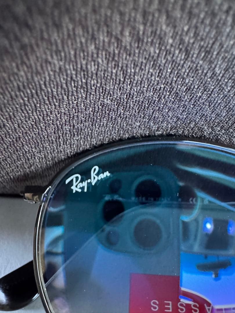 レイバン RB3447 ROUND L サングラス ブルーグラデーション