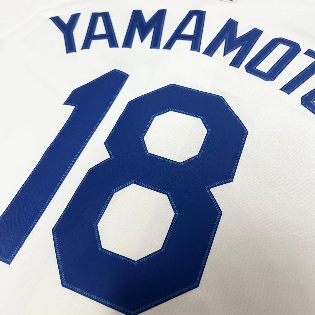 未使用 リミテッドユニフォーム タグ付き 2025 ドジャース 山本由伸 希少S