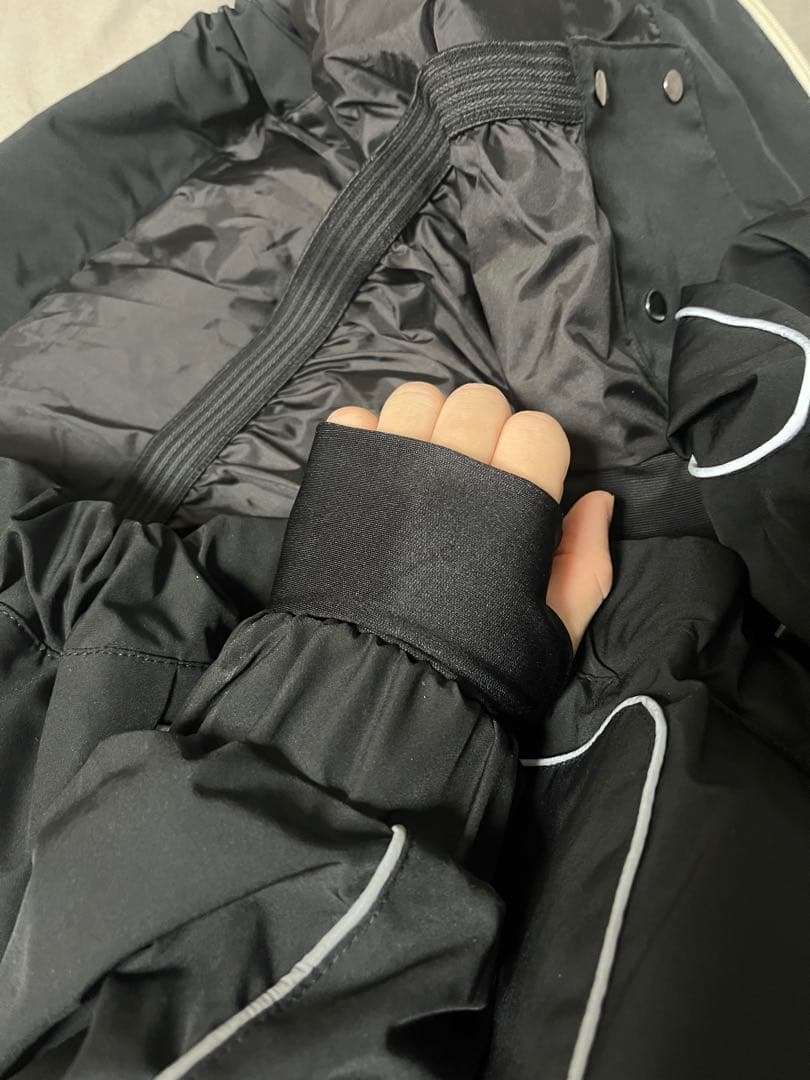 スノボウェア S ブラック 上下 セットアップ 韓国