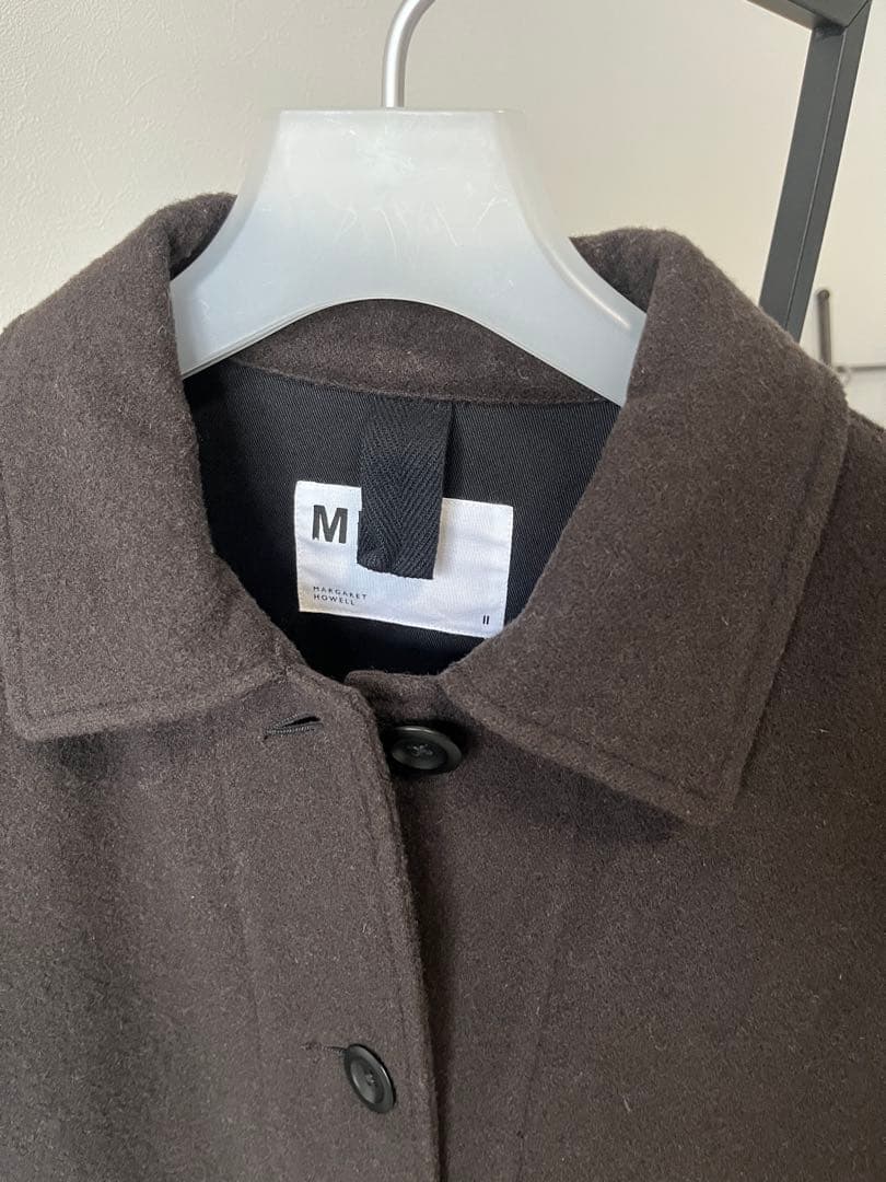 【専用】23AW MHL FELTED SHETLAND WOOL