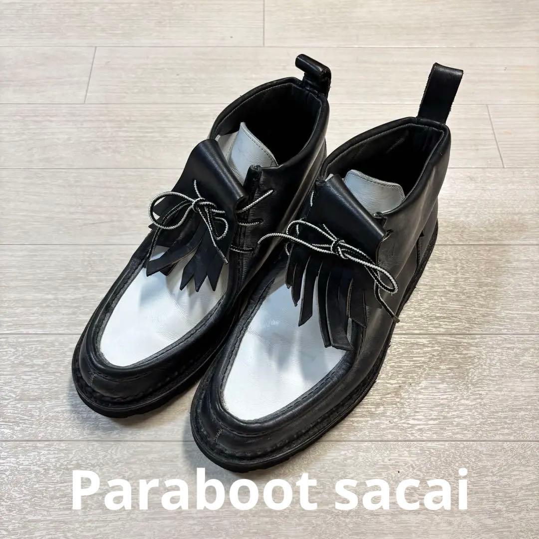 Paraboot sacai コラボ チロリアンブーツ 7 1/2