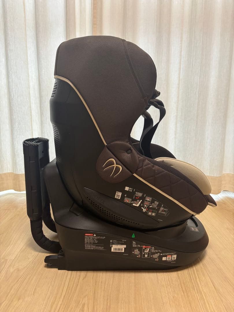 エールべべ チャイルドシート ISOFIX クルット6i グランスグランブラウン