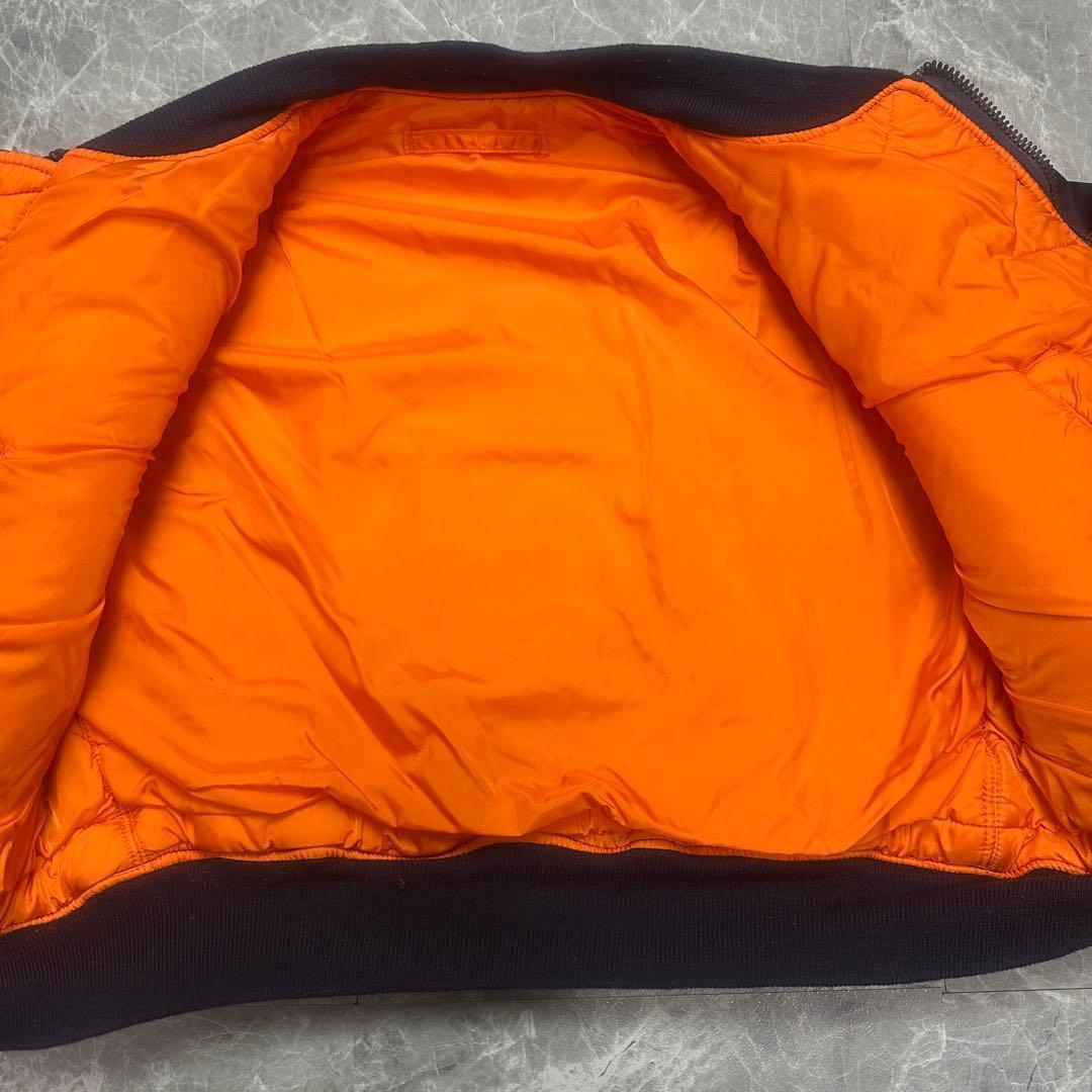 【希少】アルファ　MA-1 SCOVILL J-8279D 69s ネイビー　L