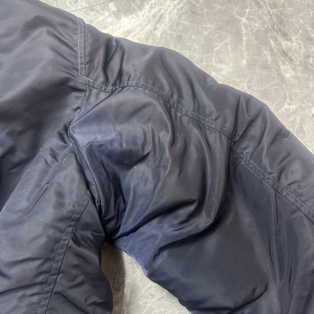 【希少】アルファ　MA-1 SCOVILL J-8279D 69s ネイビー　L