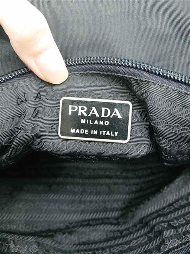 ◎プラダ PRADA ナイロン トートバッグ ブラック系 レディース