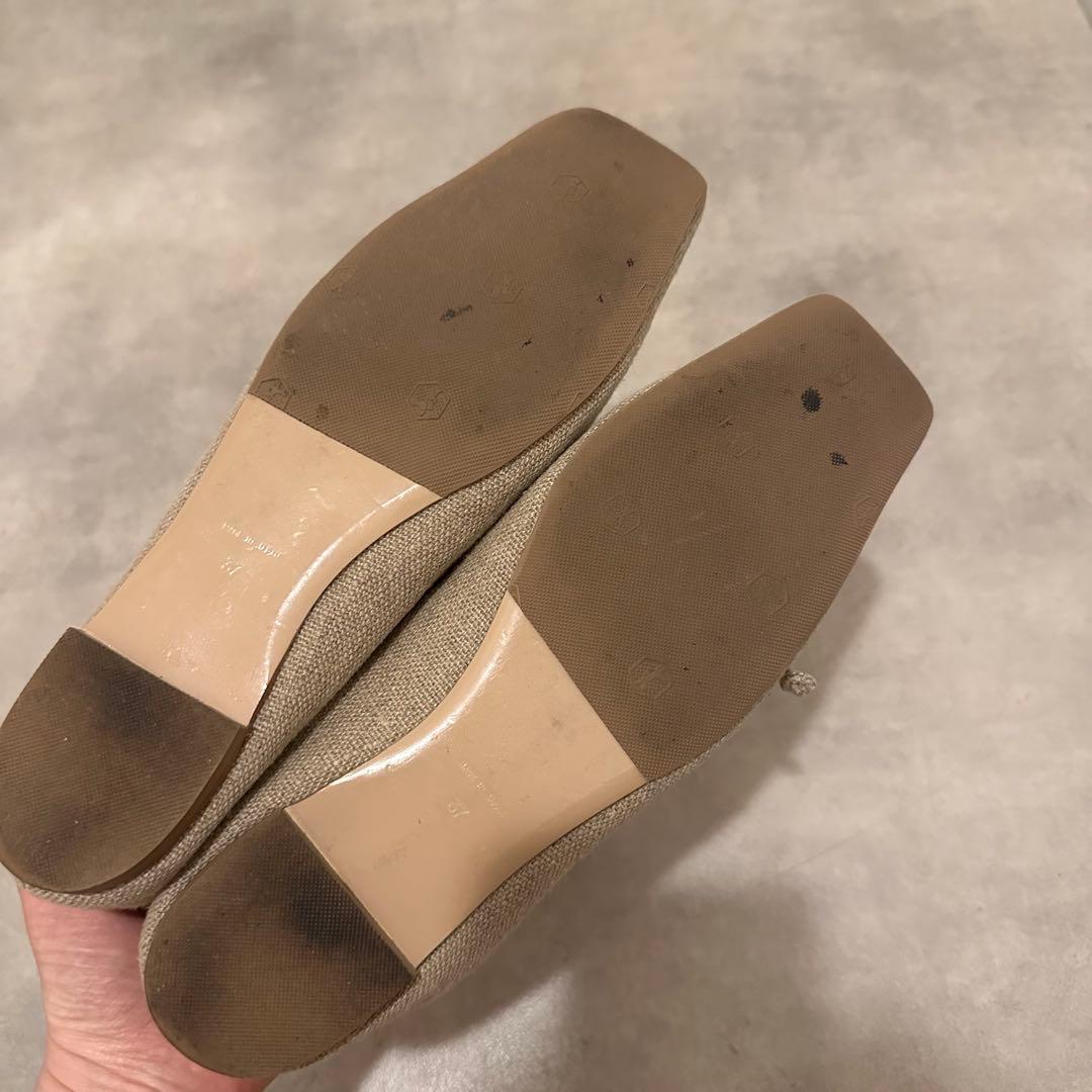 PIPPICHIC 37 24センチ リネン AMBER BALLET バレエ