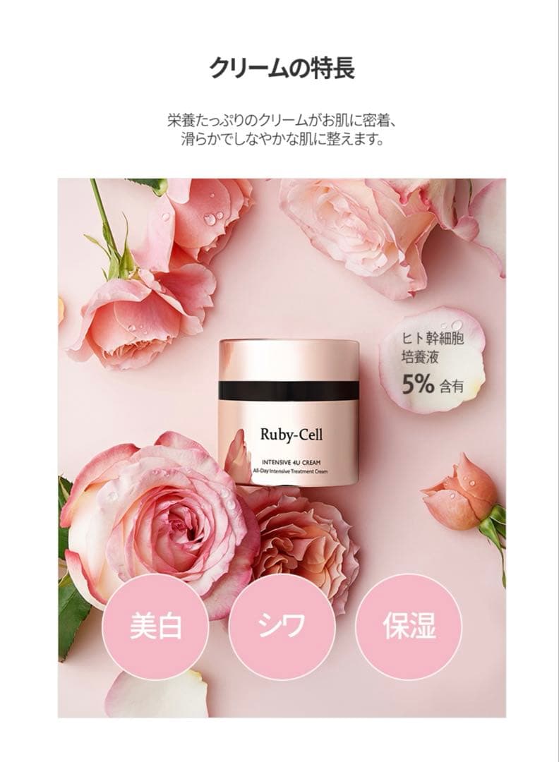 Ruby-Cellルビーセル　インテンシブ4Uクリーム