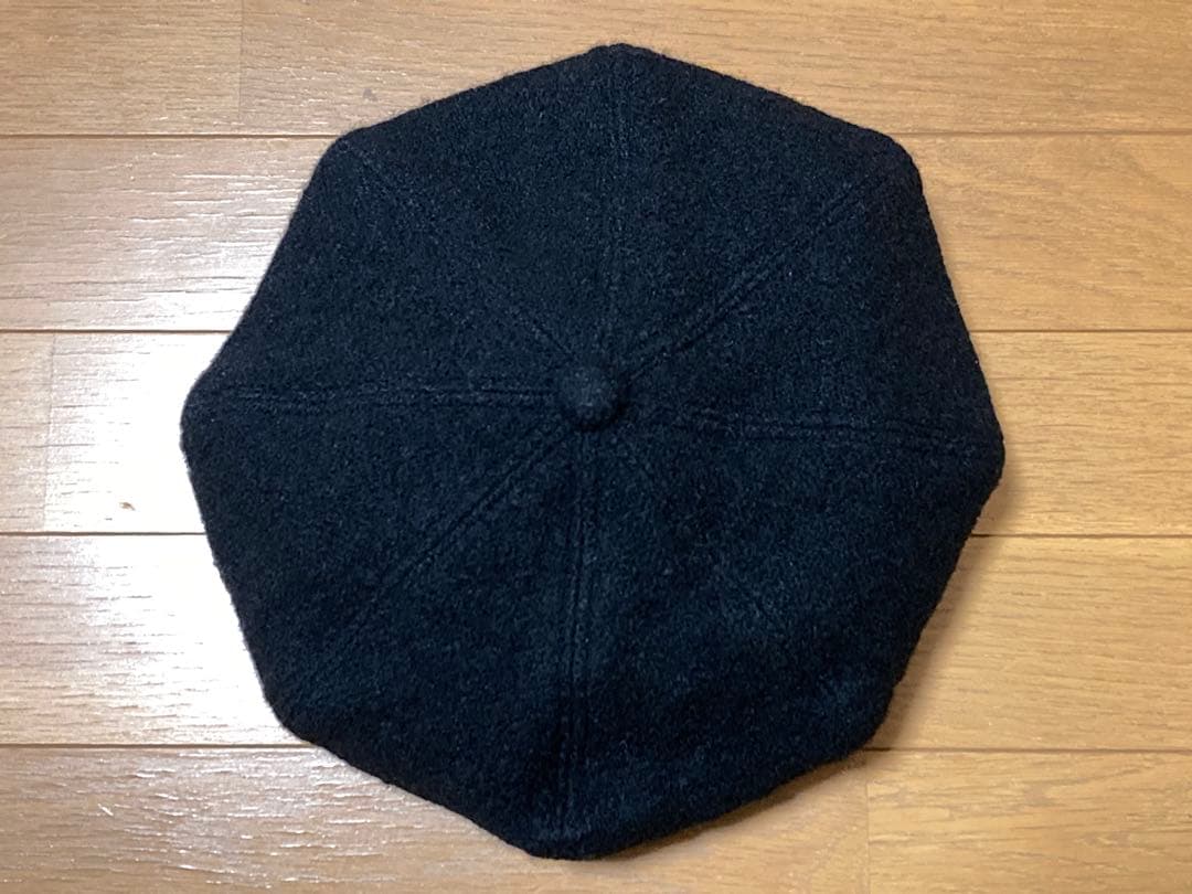 RUDE GALLERY ビッグ キャスケット 3 黒 ウール ブラック