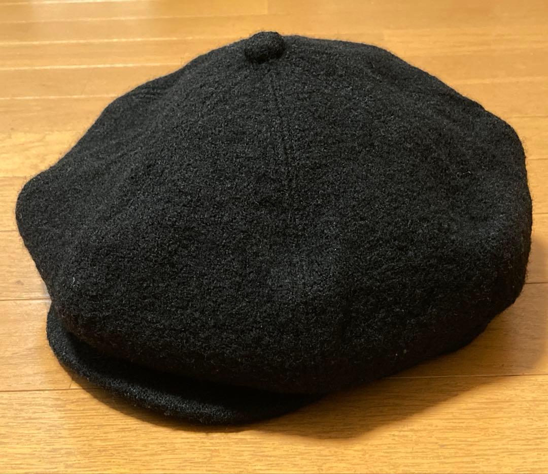 RUDE GALLERY ビッグ キャスケット 3 黒 ウール ブラック