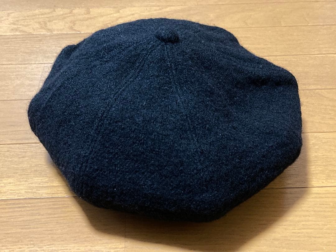 RUDE GALLERY ビッグ キャスケット 3 黒 ウール ブラック