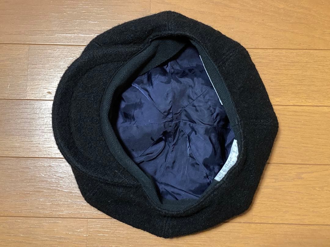 RUDE GALLERY ビッグ キャスケット 3 黒 ウール ブラック