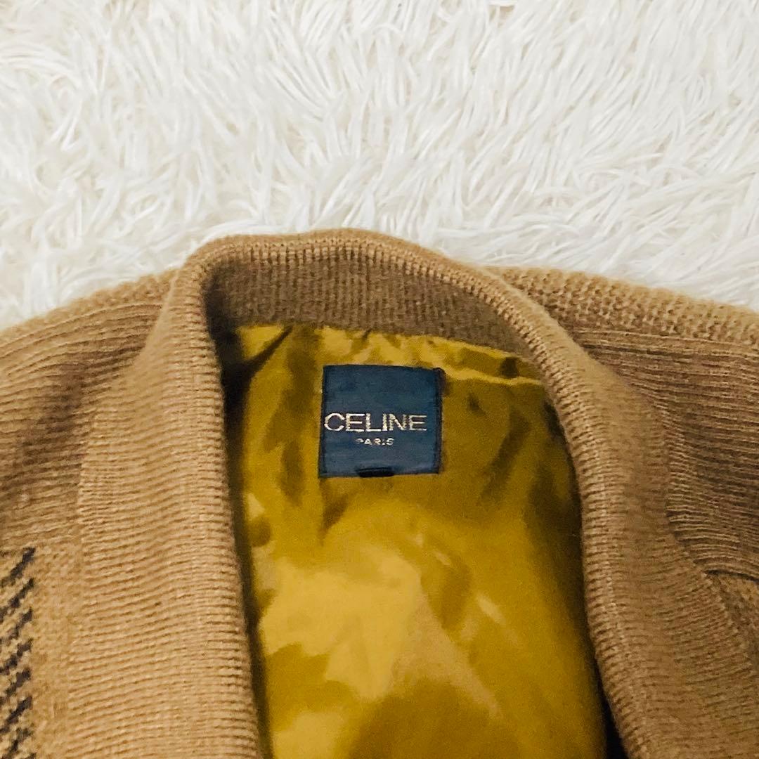最終値下げ！　CELINE セリーヌ ジャケット ウール ブラウン #46