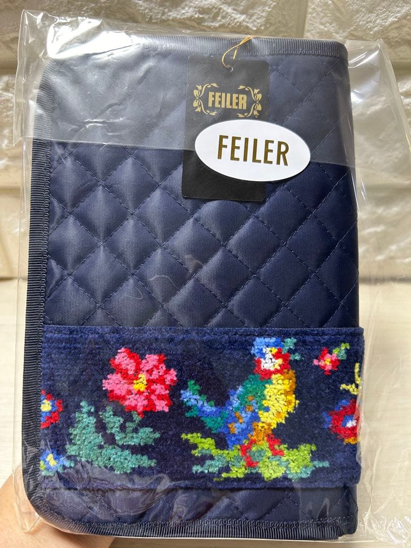 学校フェイラー　マルチケースS 母子手帳　ネイビー　リーベくん　シール