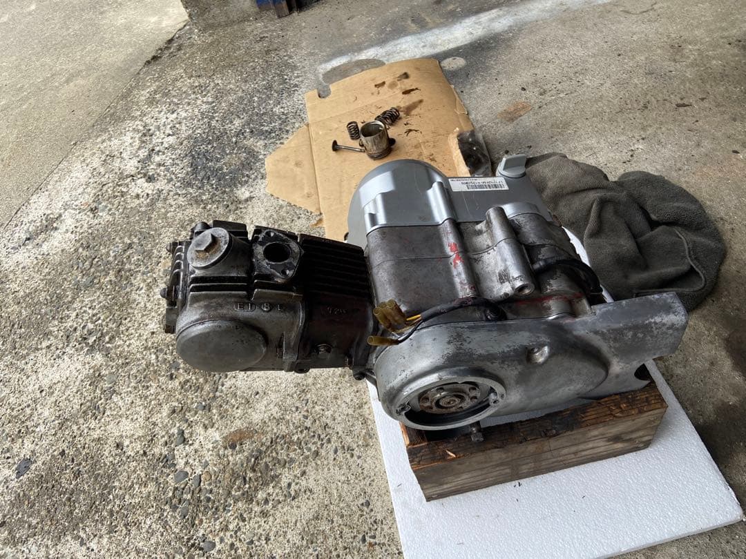 ホンダ　MD70 純正エンジン　ジャンク部品取り ダックス シャリー