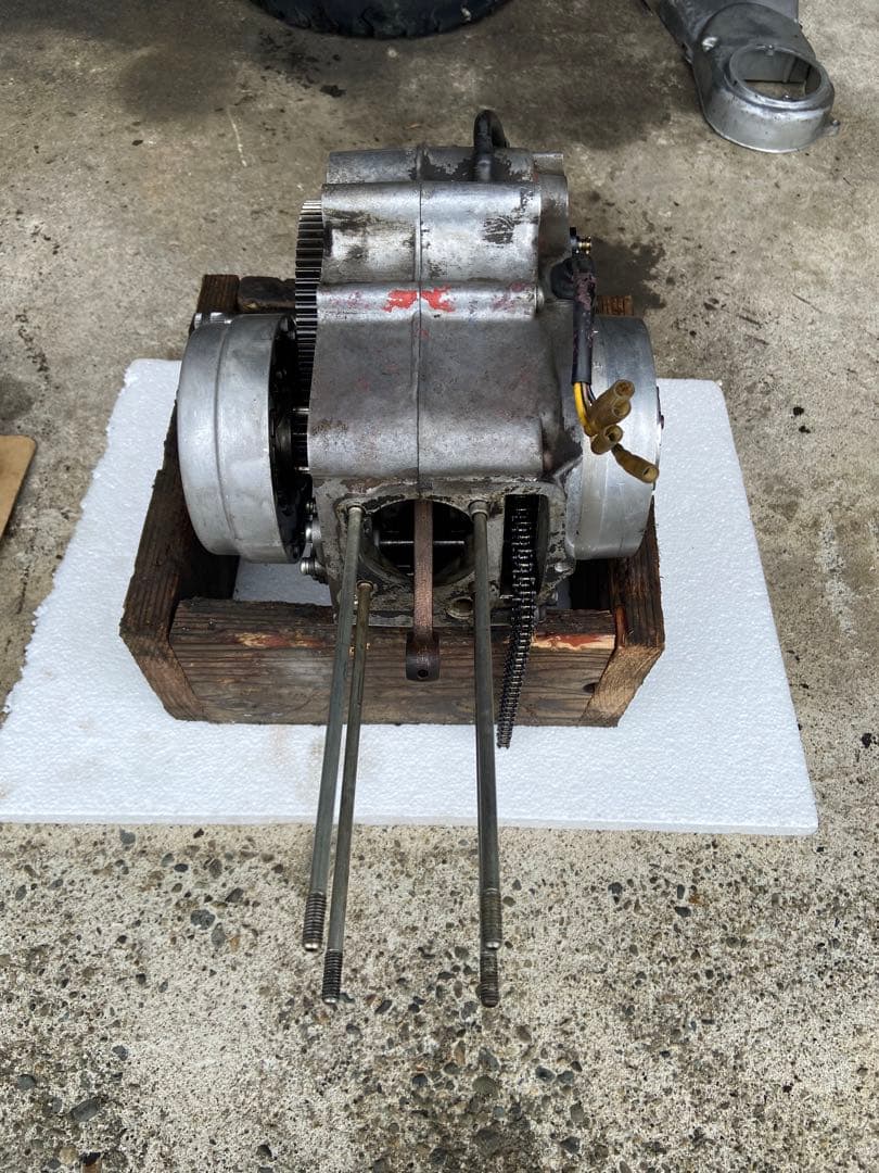 ホンダ　MD70 純正エンジン　ジャンク部品取り ダックス シャリー