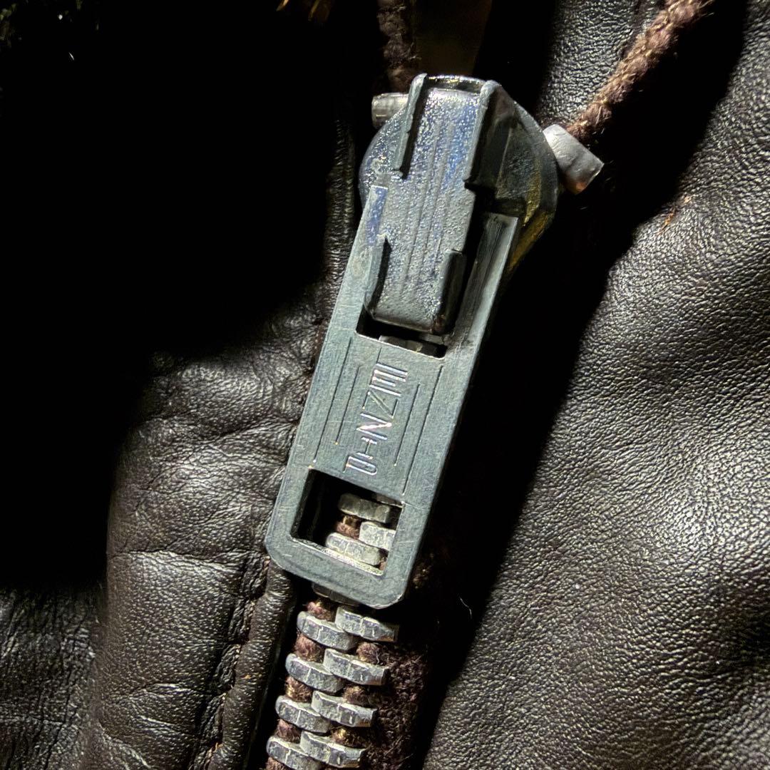 70s USA製 Sears フライトジャケット G-1 襟ボア 42