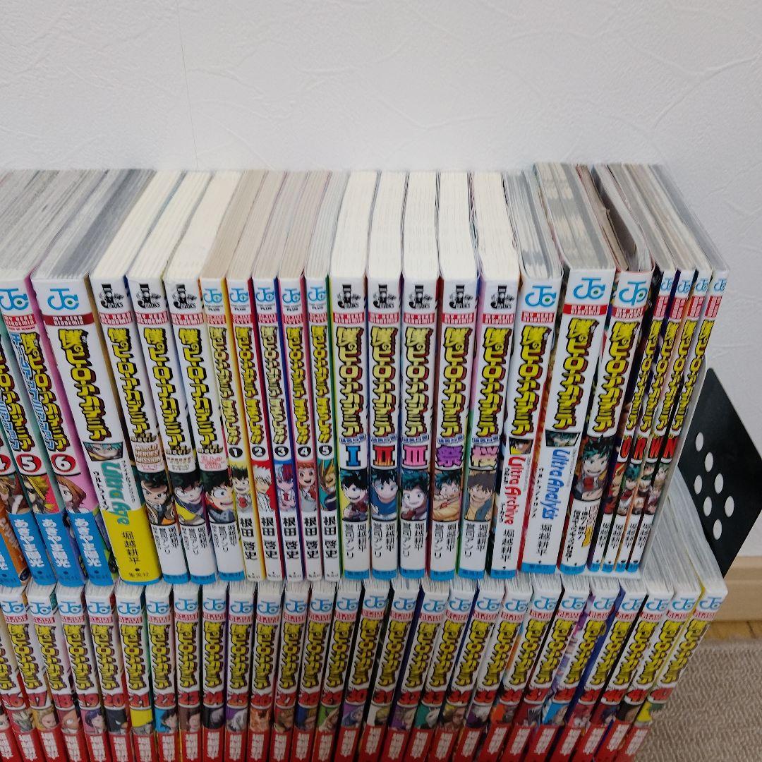 僕のヒーローアカデミア 42巻全巻　関連本39冊　映画特典付き