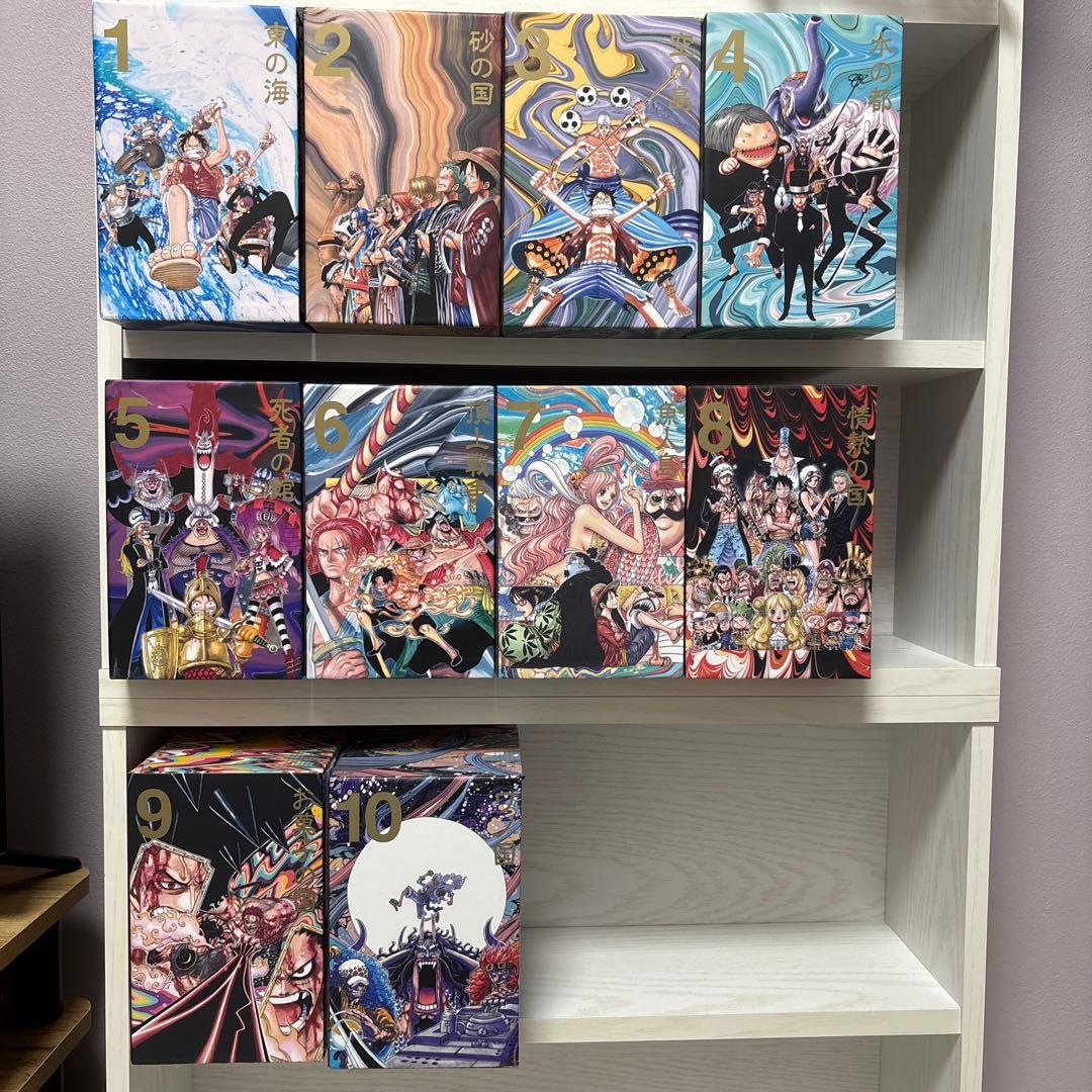 ワンピース　漫画ボックス　1〜10セット(全104巻)