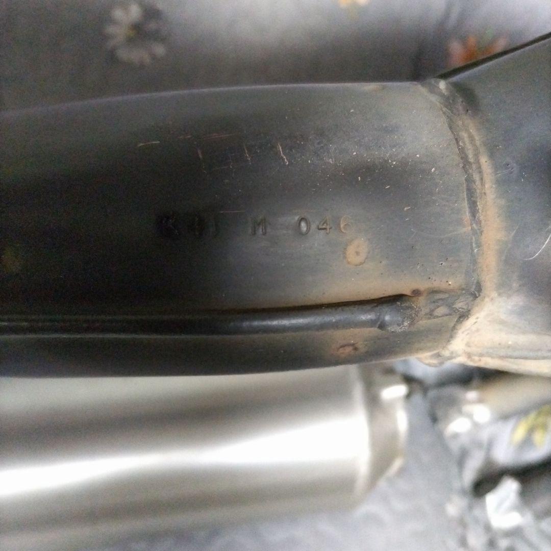 zrx1100 純正マフラー