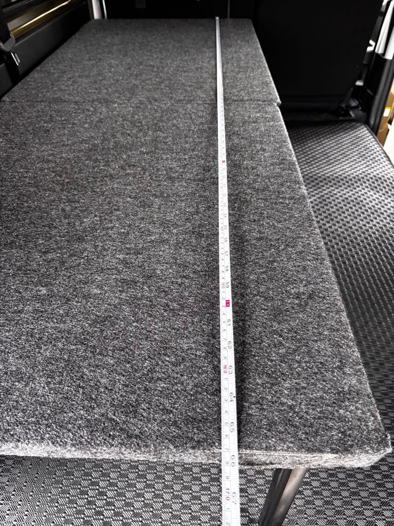 ソロ車中泊専用ベッドキット　S700系アトレー用「ソロフラットキット
