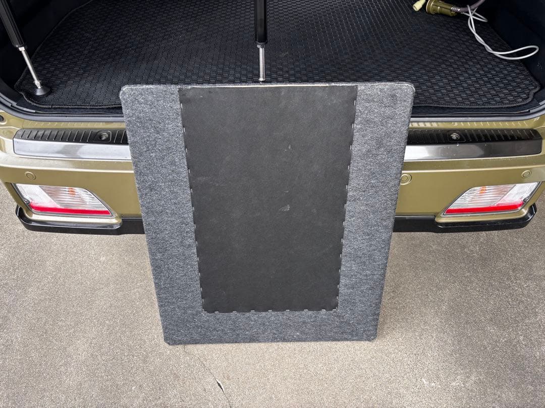 ソロ車中泊専用ベッドキット　S700系アトレー用「ソロフラットキット