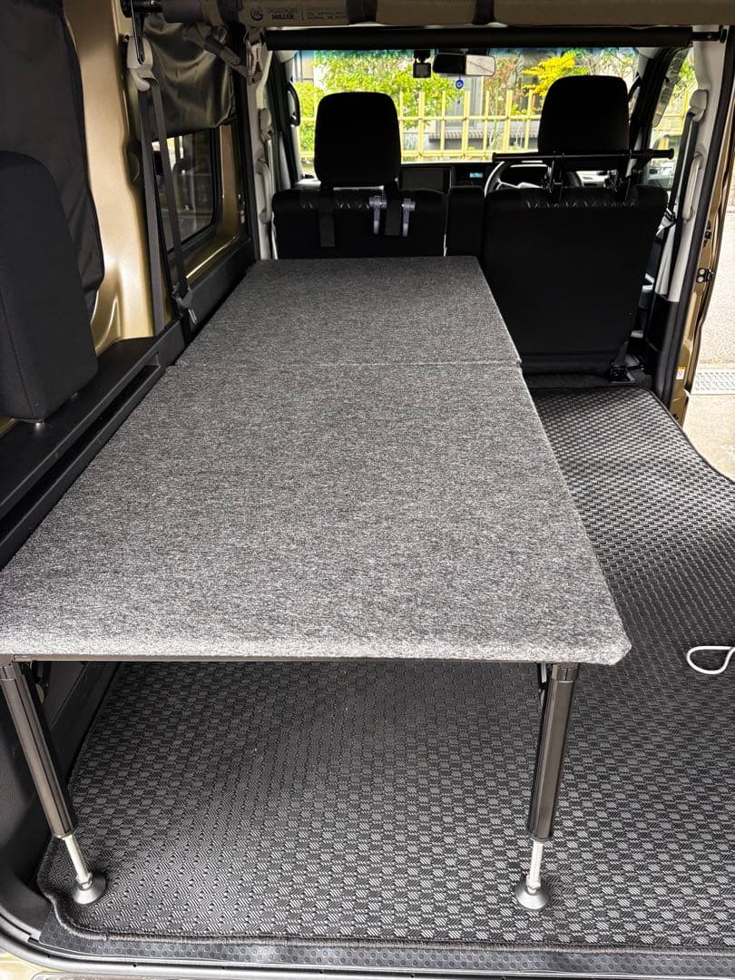 ソロ車中泊専用ベッドキット　S700系アトレー用「ソロフラットキット