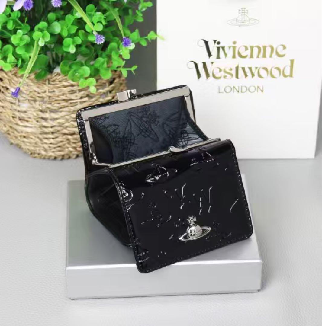 Vivienne Westwood ヴィヴィアン 三つ折り財布 レザーp.-