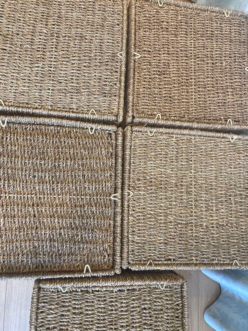 IKEA クニプサ5個セット　収納カゴ