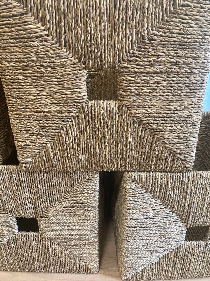 IKEA クニプサ5個セット　収納カゴ