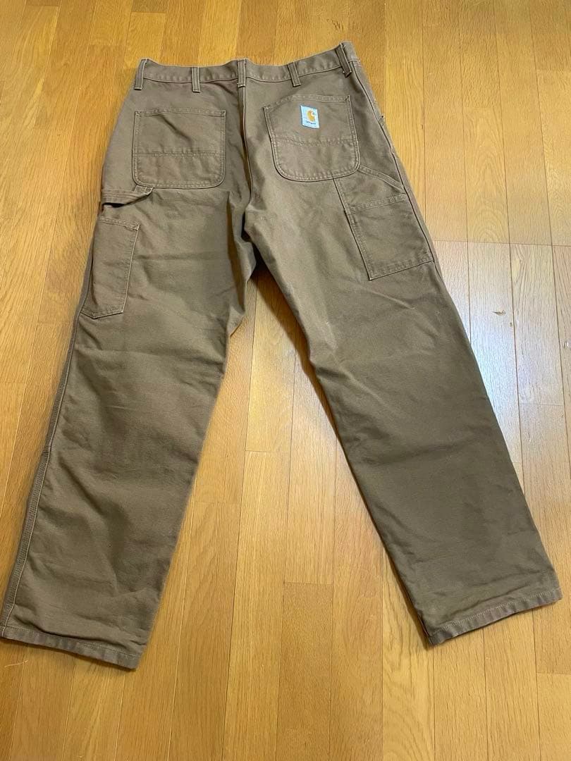 Carhartt ダブルニーパンツ W34-L32 ハミルトンブラウン