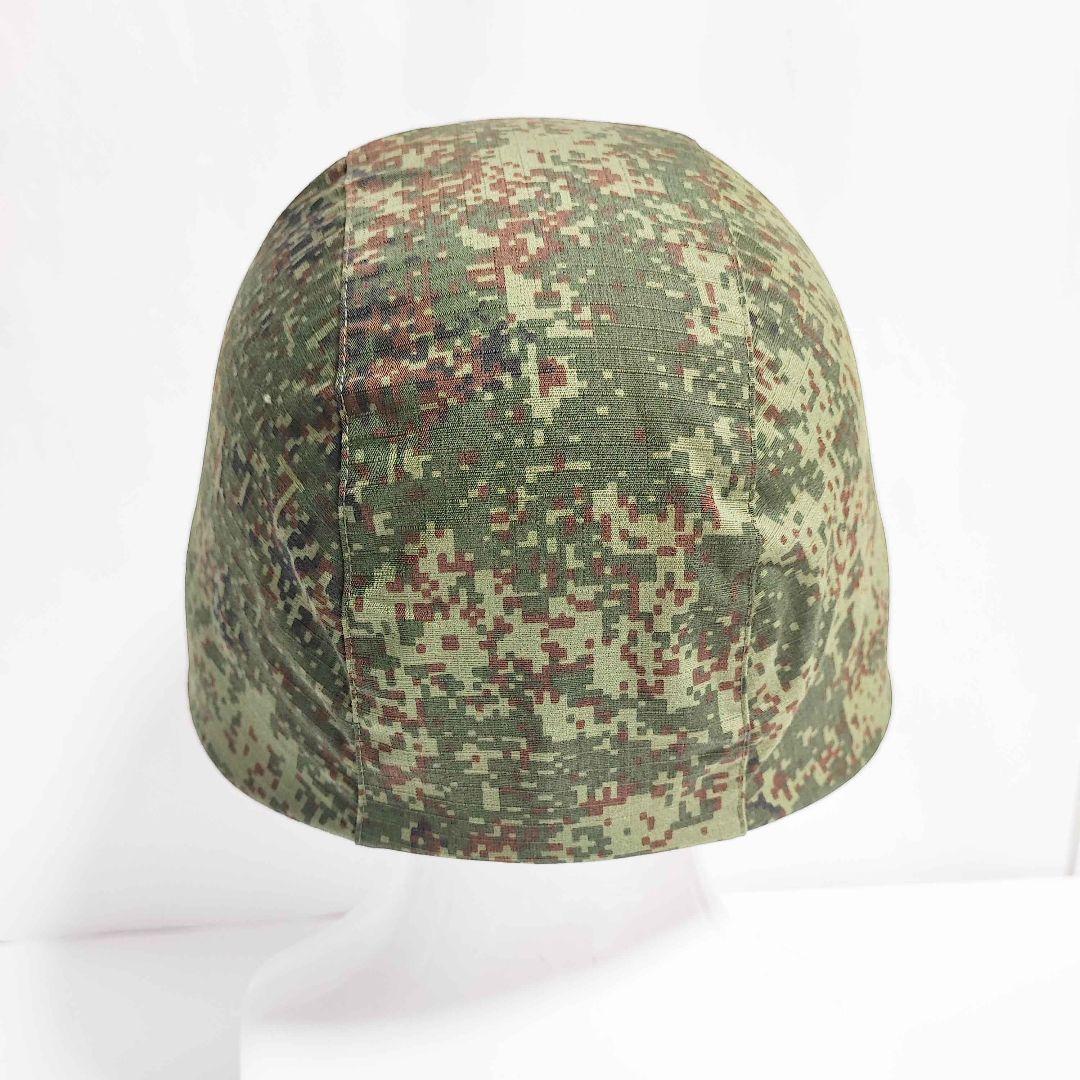 ロシア軍 6b26 ヘルメット スチール製 レプリカ EMR迷彩 新品未使用