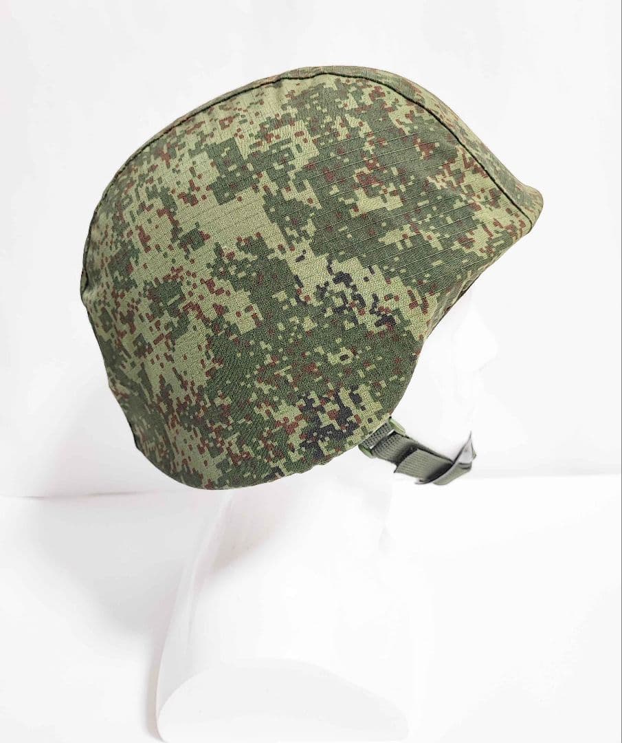 ロシア軍 6b26 ヘルメット スチール製 レプリカ EMR迷彩 新品未使用