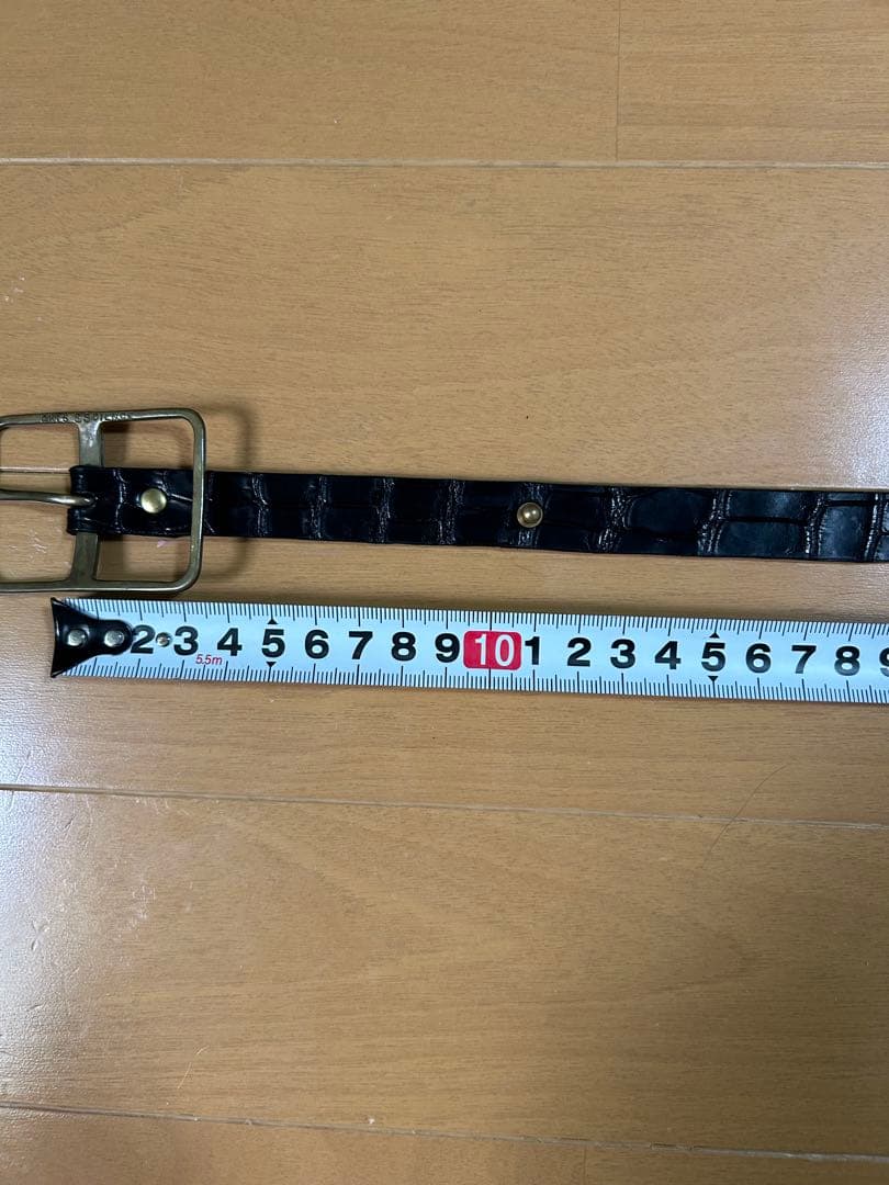 taroページ　クロコダイル　ベルト