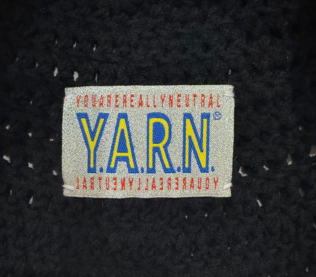 Y.A.R.Nクロスモチーフ ニットハット 美品