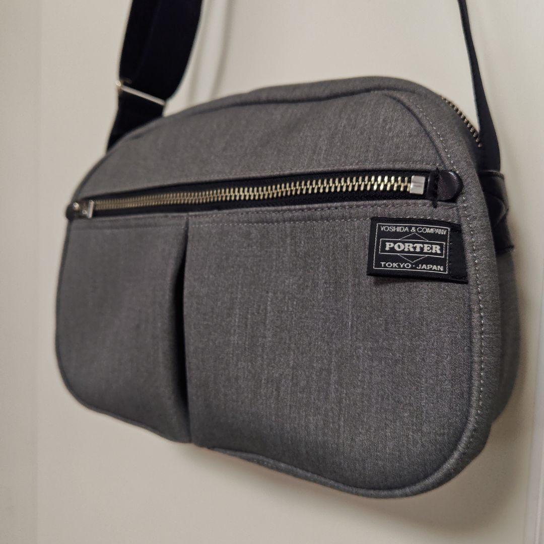 ポーター ショルダーバッグ アーバン S グレー ショルダーバック 軽量