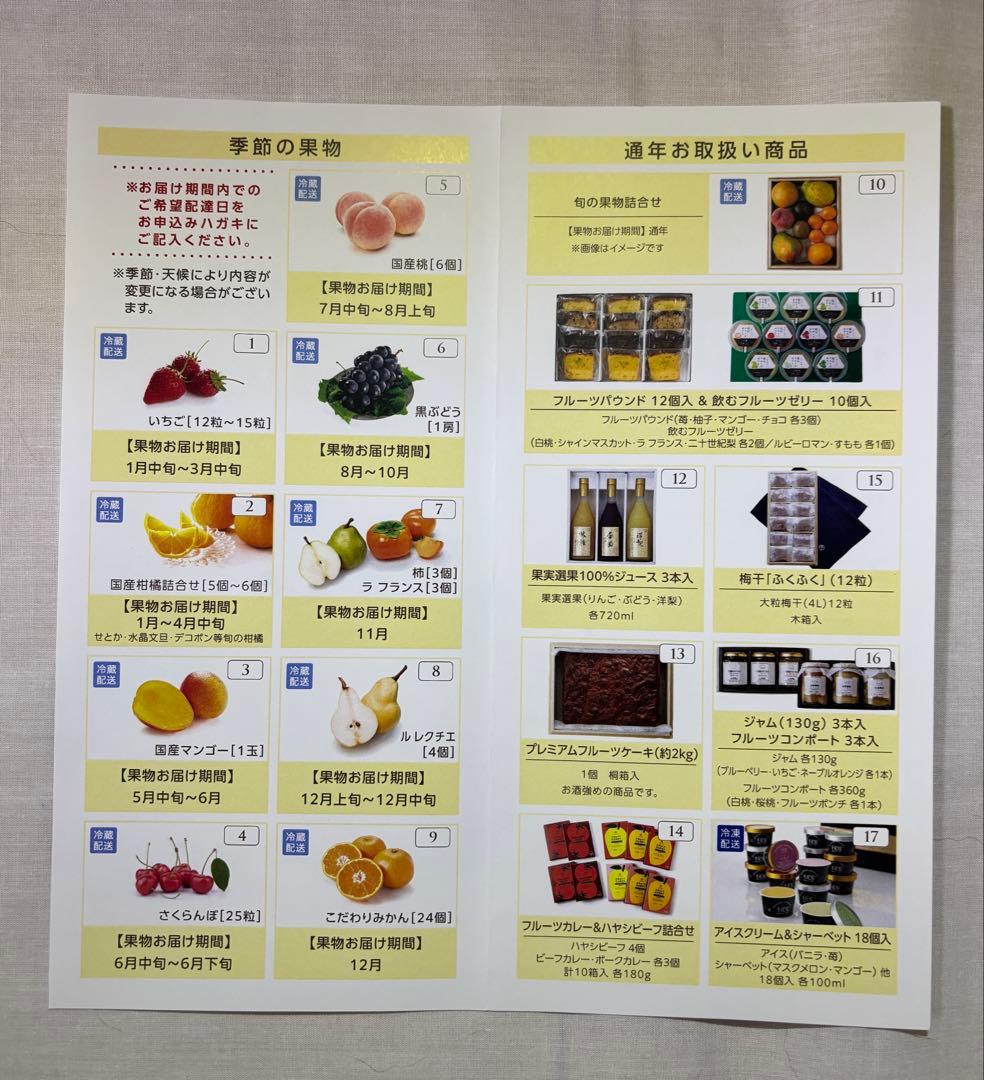 京橋千疋屋 フルーツギフト