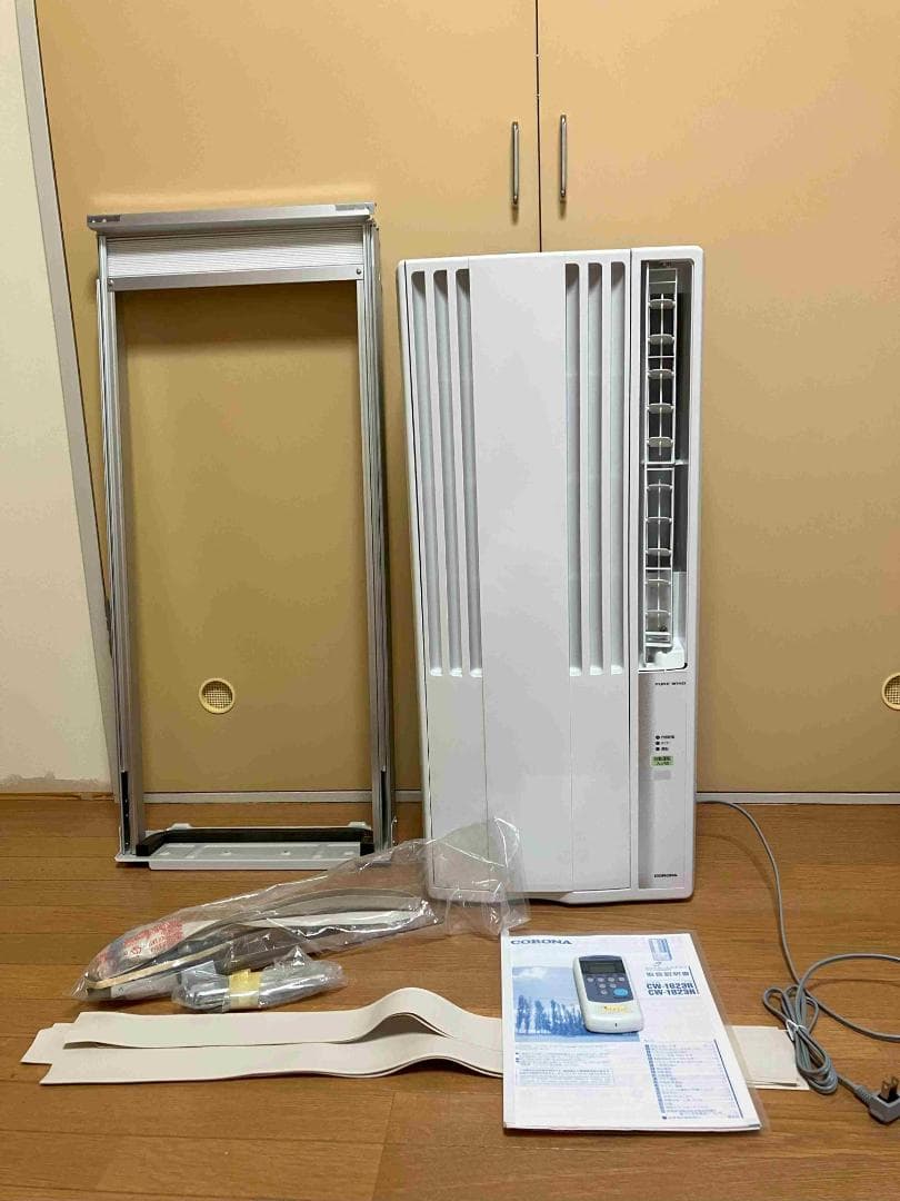 CORONA ルームエアコン CW-1623R 2023年製　 窓用エアコン