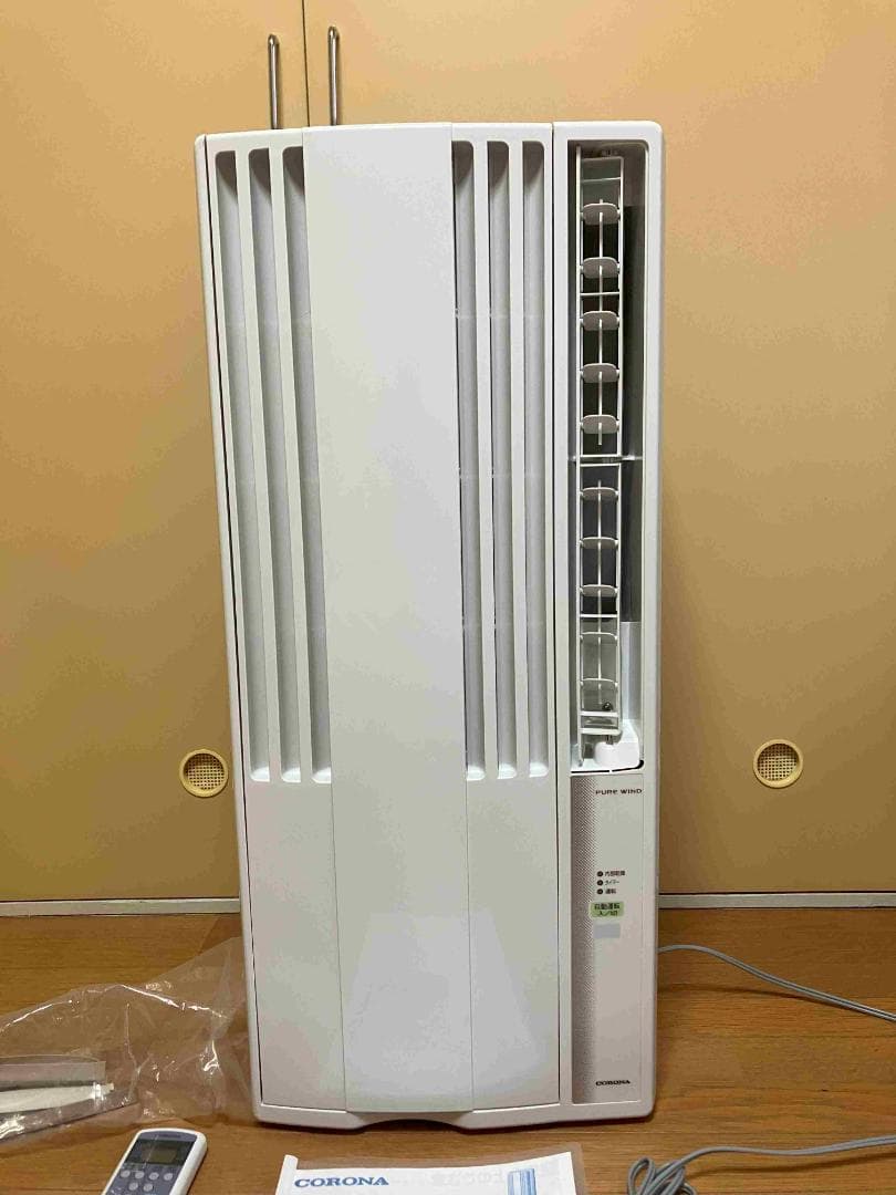 CORONA ルームエアコン CW-1623R 2023年製　 窓用エアコン