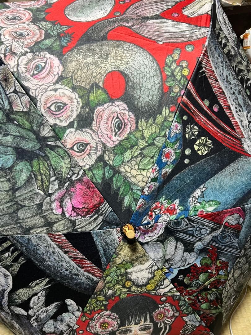 ヒグチユウコ 台湾限定　奇幻動物森林 折りたたみ傘 折り畳み傘