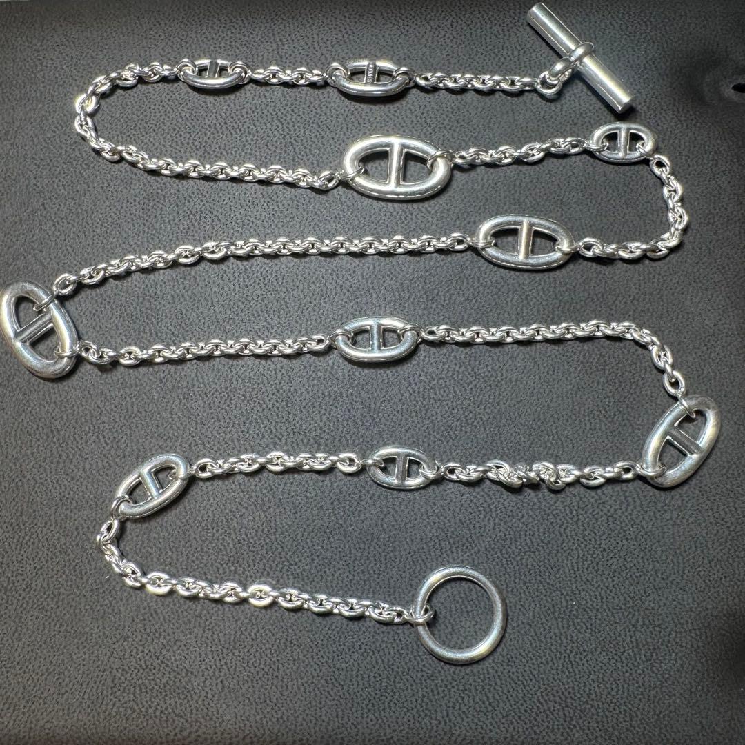 HERMES シェーヌダンクル ファランドール80 / 付属品全て完備　極美品