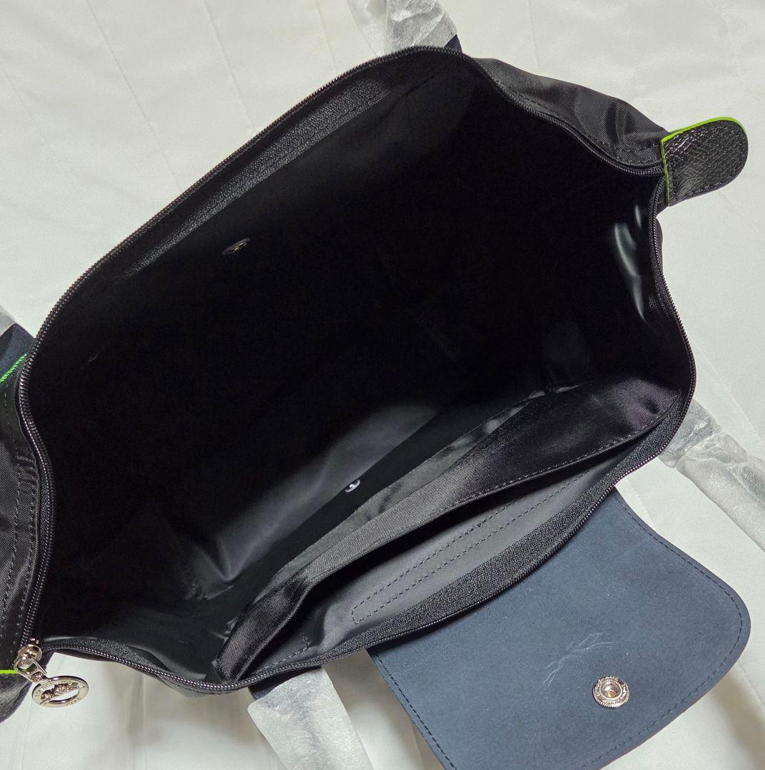 【新品】 LONGCHAMP ル プリアージュ トートバッグ L ブラック黒刺繍