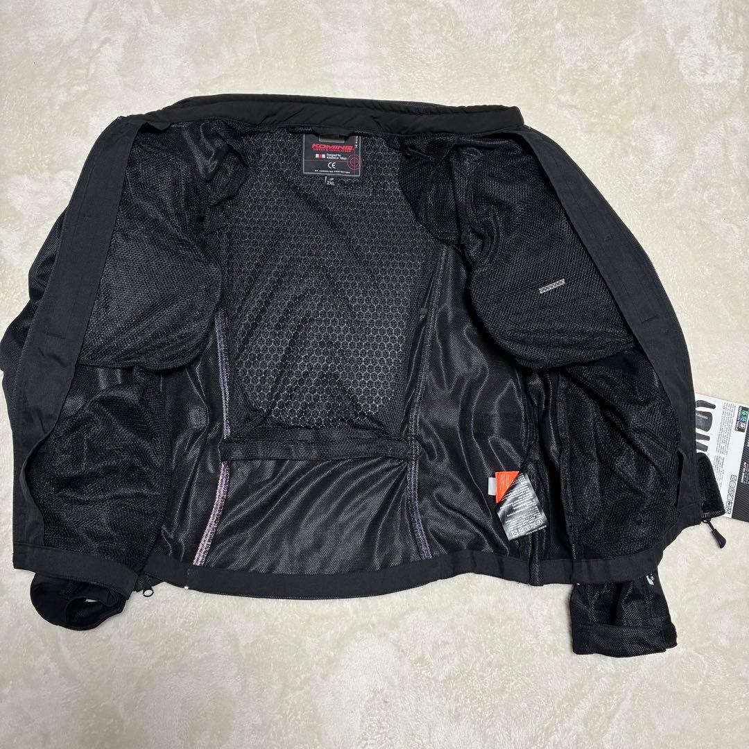 コミネ バイク用 プロテクトフルメッシュジャケット JK-128 2XL