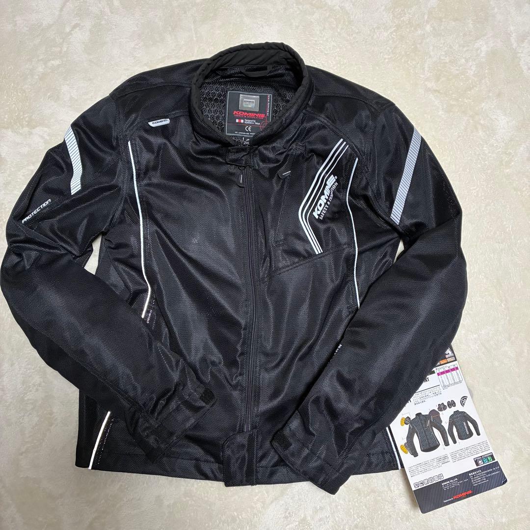 コミネ バイク用 プロテクトフルメッシュジャケット JK-128 2XL
